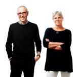 Inga Varg y Alessandro Ripellino. Socios y directores de "Rosenbergs Arkitekter" 1993-2014