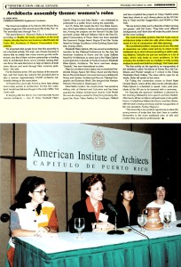 Beatriz del Cueto, Elizabeht Plater-Ziberk, Maya Lin, Ann Beha, Women's Roles in Architecture, 1991
